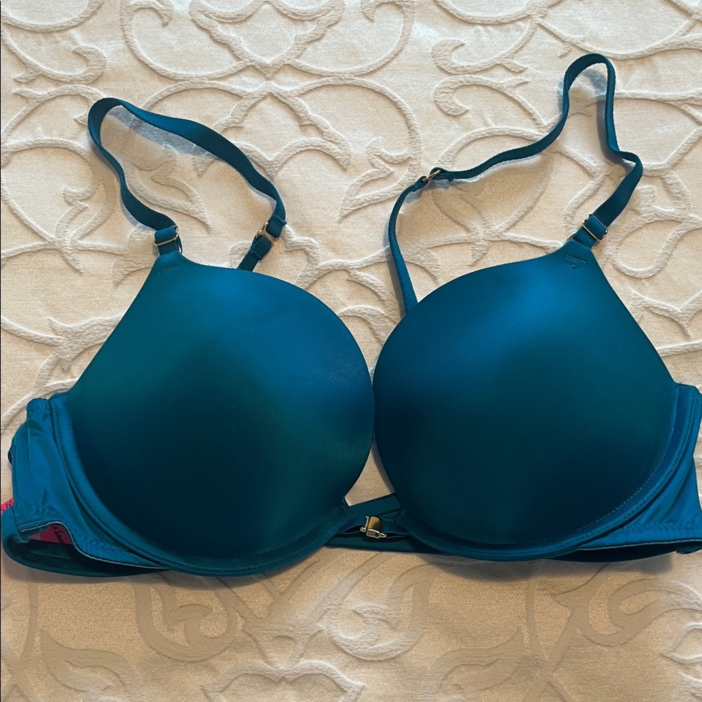 Teal Underwire Bra